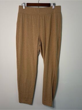 Lands End Womens Medium Casual Tan Pants Leisure Quiet Luxury 29” Cottagecore